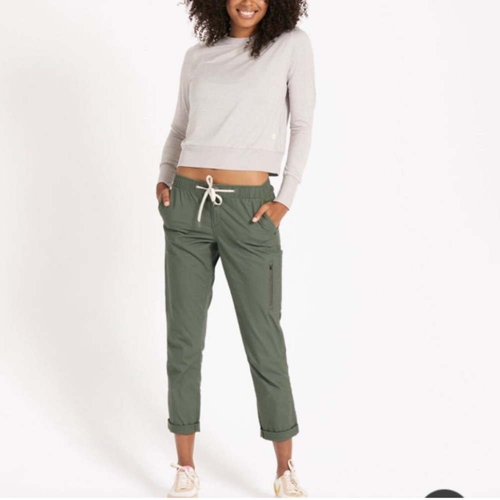 Vuori Ripstop Pant in Army